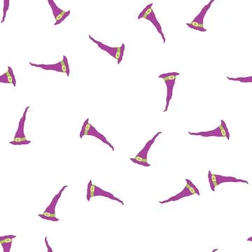 Pattern man magician hat cartoon vector Stock Illustration