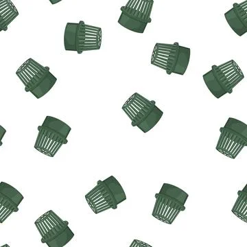 Pattern manhole drainage grate cartoon vector 스톡 일러스트