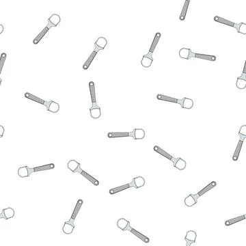 Pattern manual coconut scraper tool cartoon vector Illustrazione stock