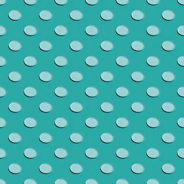 Pattern with many empty plates Stock Illustration