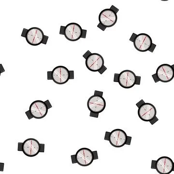 Pattern map compass cartoon vector Illustrazione stock