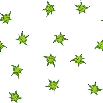 Pattern marijuana weed bud cartoon vector Stock Illustration
