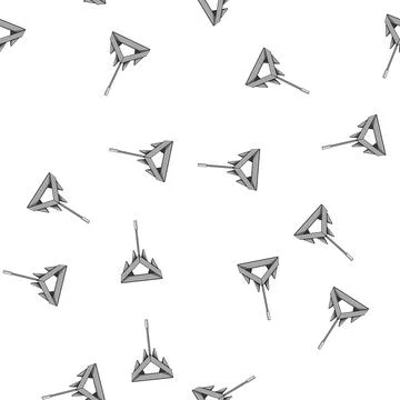 Pattern marine boat anchor cartoon vector Illustrazione stock