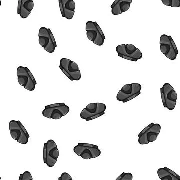 Pattern maritime pirate hat cartoon vector Illustrazione stock
