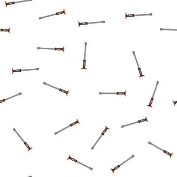 Pattern mason brick chisel cartoon vector 库存插图