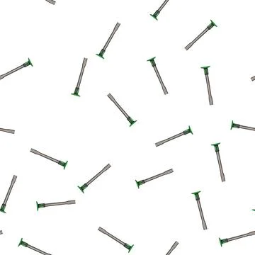 Pattern masonry brick chisel cartoon vector 库存插图