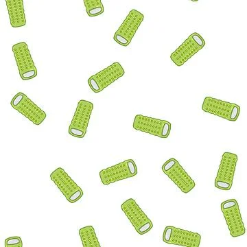 Pattern mat inflatable mattress pool cartoon vector Stock Illustration