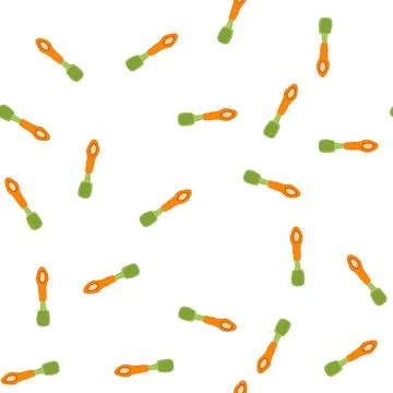 Pattern meal toddler spoon cartoon vector Stock Illustration