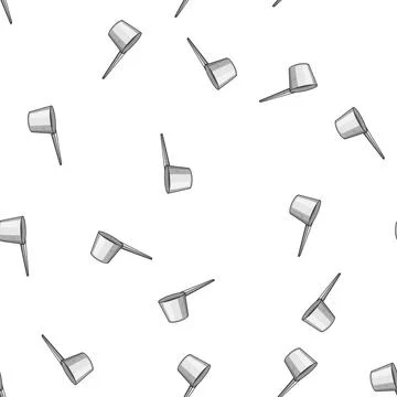 Pattern Measuring scoop tool for portioning powder ingredients Stock Illustration