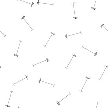 Pattern medical hydration iv drip stand cartoon vector 스톡 일러스트