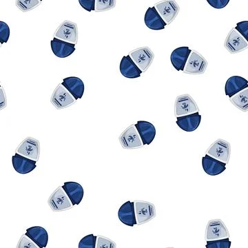 Pattern medicine eye drop cartoon vector 스톡 일러스트