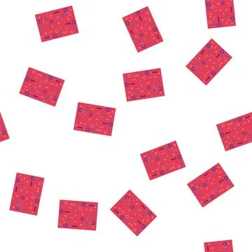 Pattern Memphis style abstract geometric pattern background Stock Illustration
