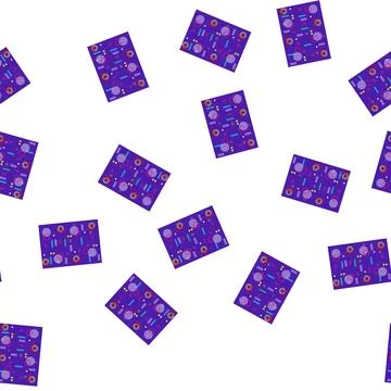 Pattern Memphis style pattern creating playful geometric background Stock Illustration