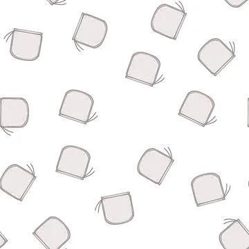 Pattern mesh nut milk strainer bag cartoon vector Stock Illustration