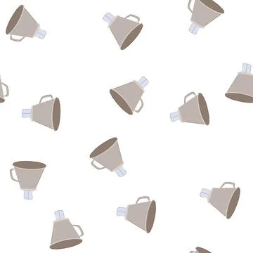 Pattern mesh reusable coffee filter cartoon vector 스톡 일러스트