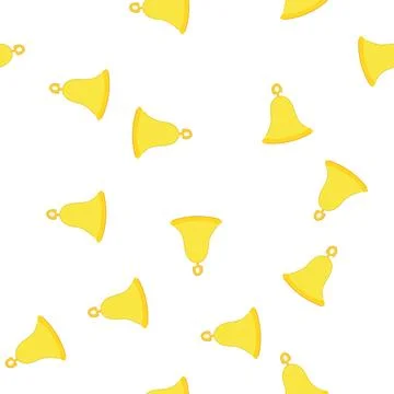 Pattern message bell cartoon vector Stockillustratie