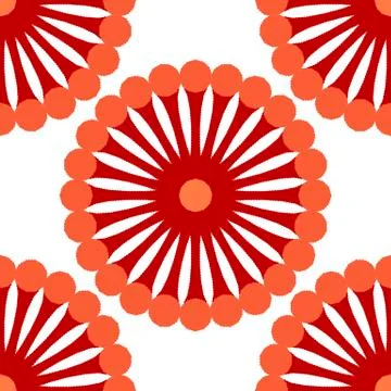 Pattern metaballs spikes Stock Illustration