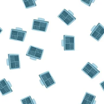 Pattern metal drainage grate cartoon vector Stock Illustration