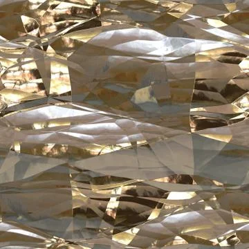 A pattern of a metal foil seamless Foto stock