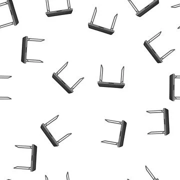 Pattern metal folding table cartoon vector Stock Illustration