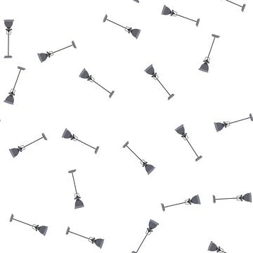 Pattern metal pedant lights cartoon vector Stock Illustration