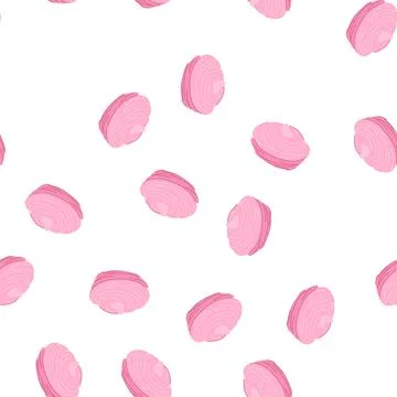 Pattern milk meringue cartoon vector Stock Illustration