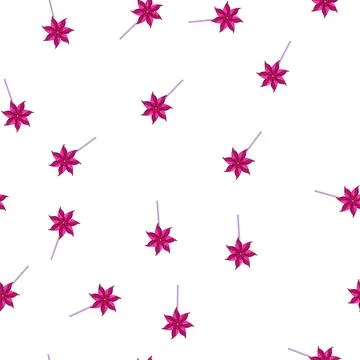 Pattern mill pinwheel toy cartoon vector Stock Illustration