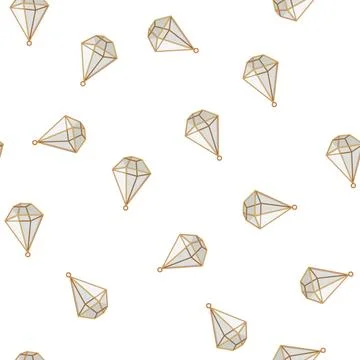 Pattern mini terrarium glass cartoon vector イラスト素材