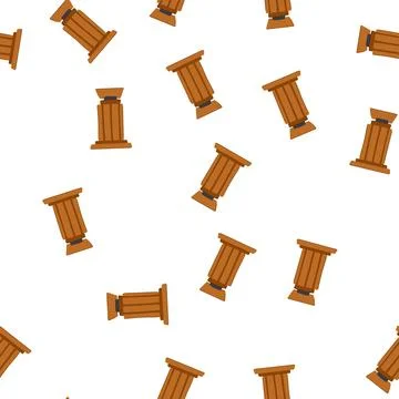 Pattern minimal podium cartoon vector 스톡 일러스트