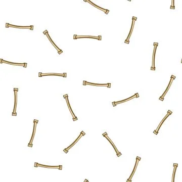 Pattern Minimalist drawer handle design object Stock Illustration