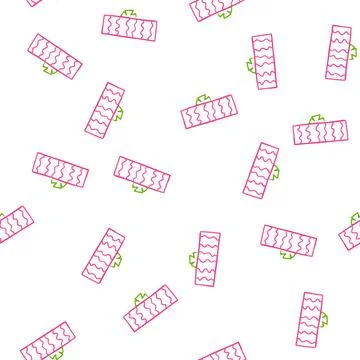 Pattern minimalist gift box presenting a festive surprise concept イラスト素材