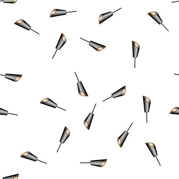 Pattern minimalist pendant lights cartoon vector Stock Illustration