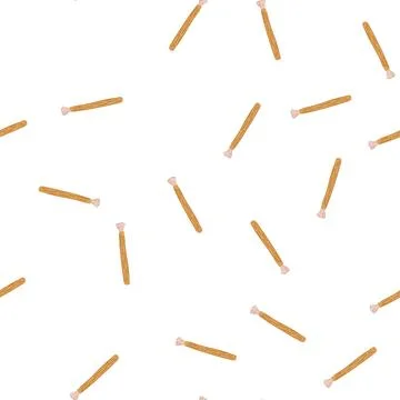 Pattern miswak natural teeth cleaning stick oral hygiene Illustrazione stock