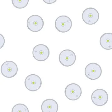 Pattern mobile battery energy cartoon vector Stock Illustration