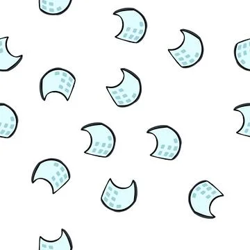 Pattern mobile flexible screen cartoon vector 스톡 일러스트