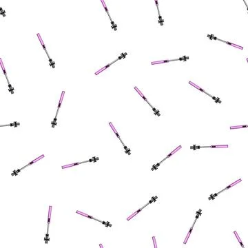 Pattern mobile selfie stick cartoon vector Illustrazione stock