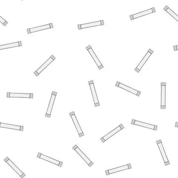 Pattern mockup sugar bag cartoon vector 스톡 일러스트