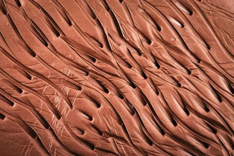 Pattern in modeling clay Stock Photos