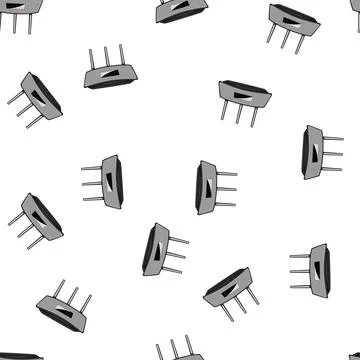 Pattern modem router cartoon vector Stock Illustration