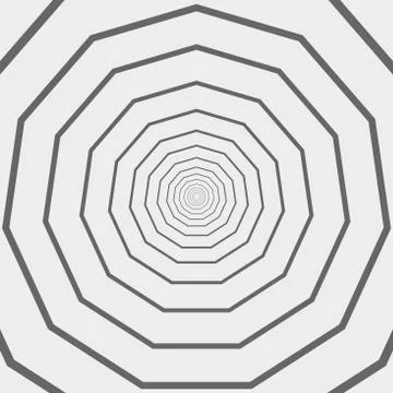 Pattern of modern amaze gray and white lines background. Stock-Illustration