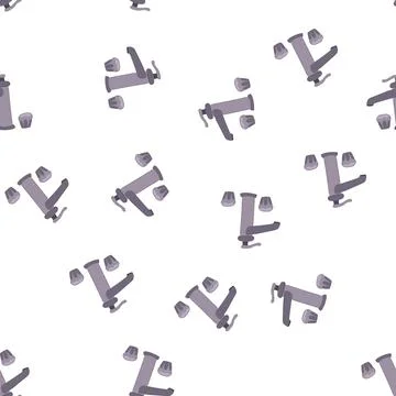 Pattern modern bathroom faucet cartoon vector Stock Illustration