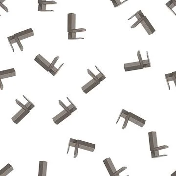 Pattern modern bathroom faucet cartoon vector Stock Illustration
