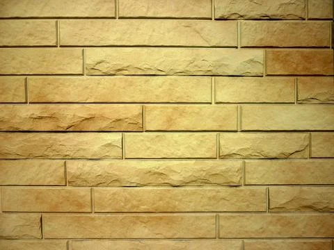 Pattern of modern brick wall. Foto stock