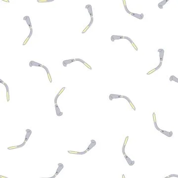 Pattern modern charging lamp wireless cartoon vector Illustrazione stock