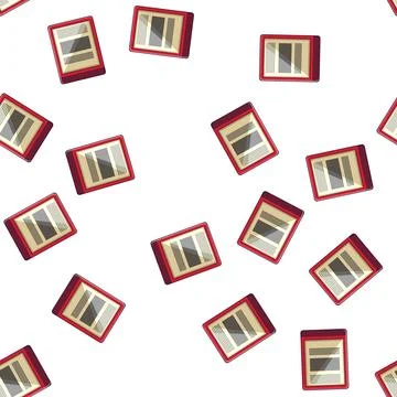 Pattern modern ebook reader cartoon vector イラスト素材