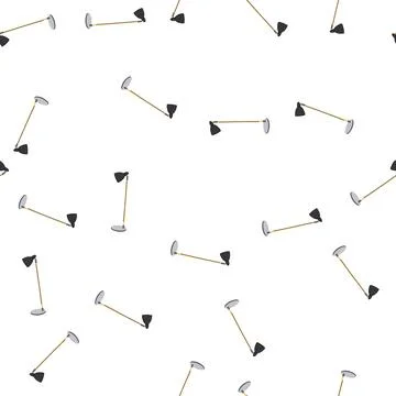 Pattern modern floor lamp cartoon vector Stock Illustration