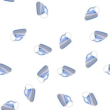 Pattern modern iron laundry cartoon vector Stock Illustration