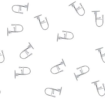 Pattern modern kitchen faucet cartoon vector Stock Illustration