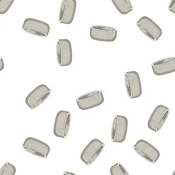 Pattern modern marble bowl cartoon vector Illustrazione stock
