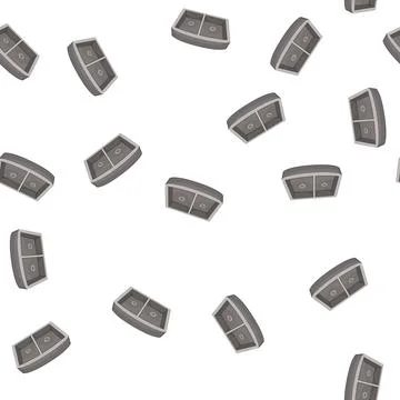 Pattern modern metal sink cartoon vector Stock Illustration